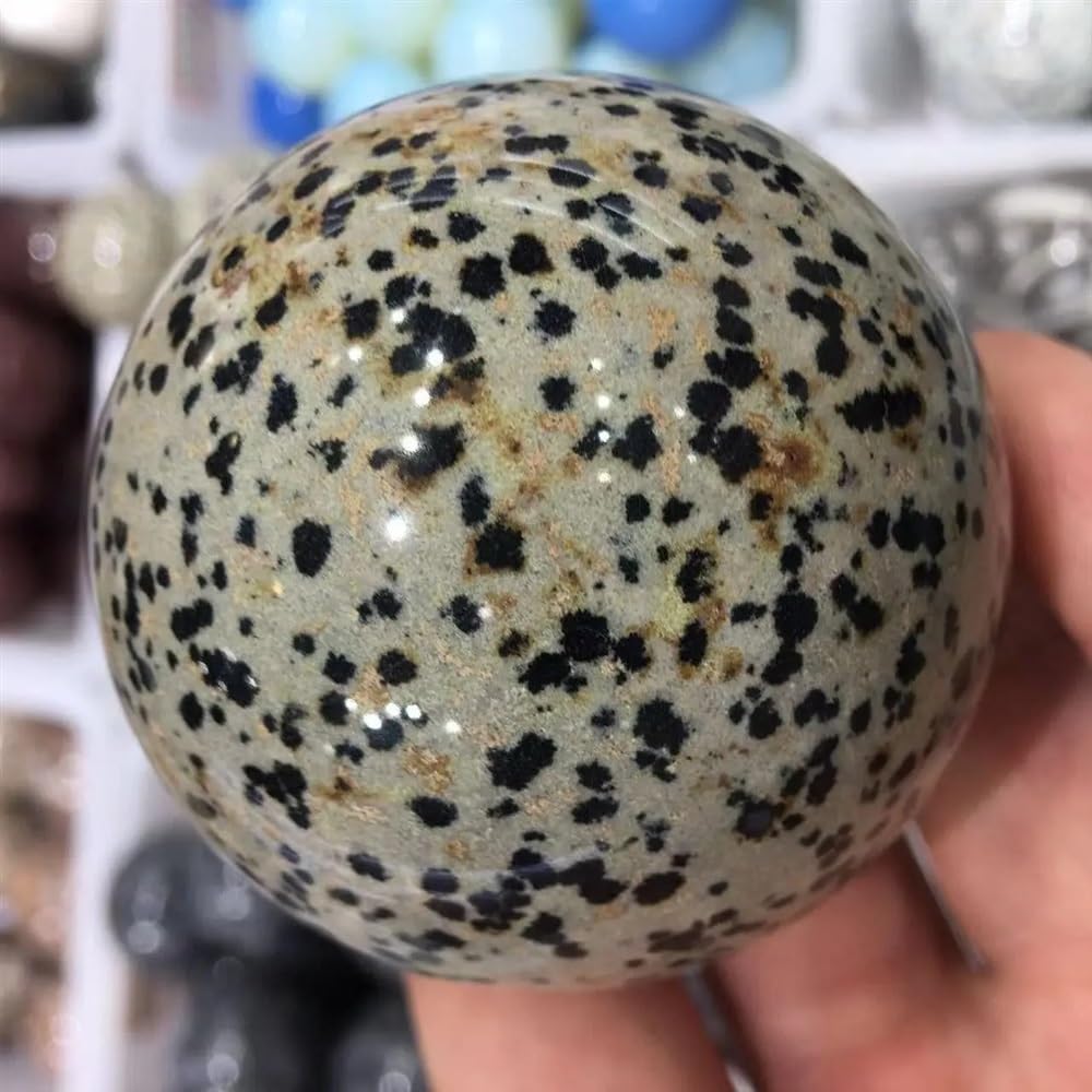 Stone Sesame Ball Crystal Sphere Home Decoration Aquarium Gift(400-500g)