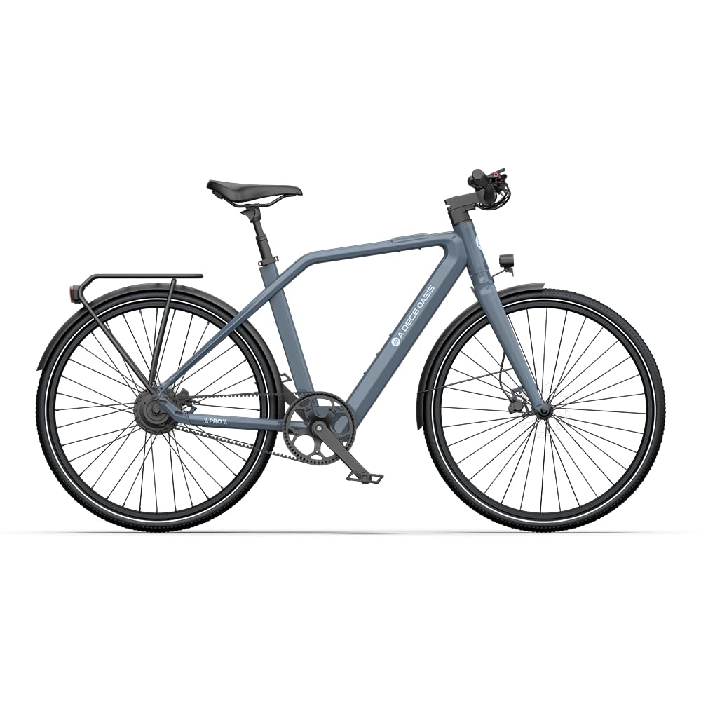 A Dece Oasis ADO e Bike Air30pro,28 Zoll 700C, Elektrofahrrad,370,00 Wh Akku, ebike Damen/Herren, Riemenantrieb,ADO Smart APP,3,5-Zoll-IPS-Display