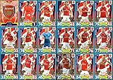 MATCH ATTAX 2017/18 ARSENAL FULL 18 CARD TEAM SET 17/18