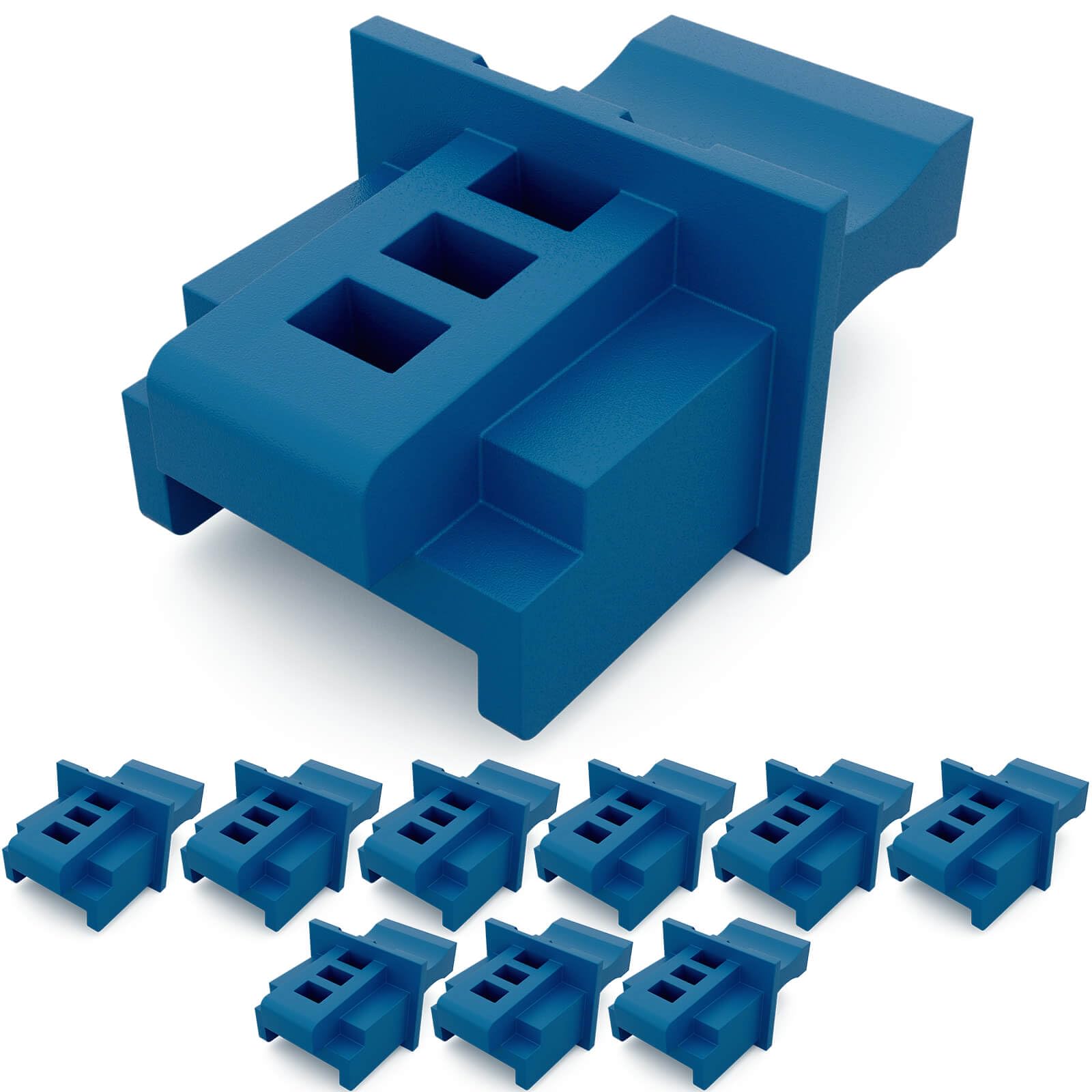 Jiozermi 50 Tappi Antipolvere RJ45 In Silicone Bianco – Proteggi Le Tue Porte Ethernet Da Polvere, Detriti E Ossidazione