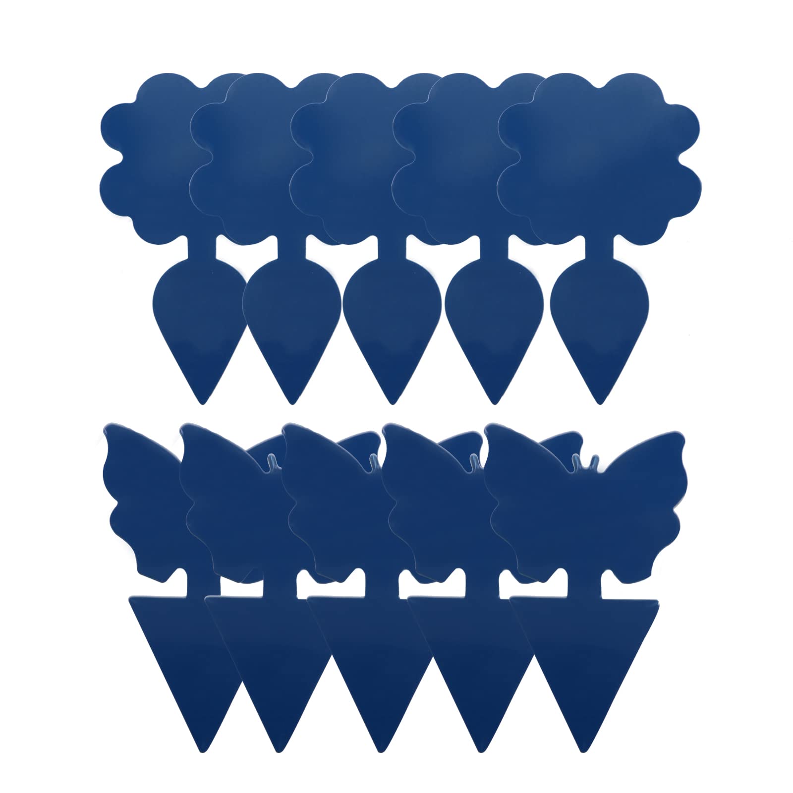 Papaer Sticky Fly Traps Sticky Gnat Traps Dual Sided Fly Catche Sticky Bug Insect Killer for Mosquitoes Fungus Gnats Plant Fruit 20PCS