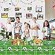 2 Pack Fußball-Thema Tischdecke, 130x220cm Rechteck für Männer Jungen Geburtstag Party-Dekoration