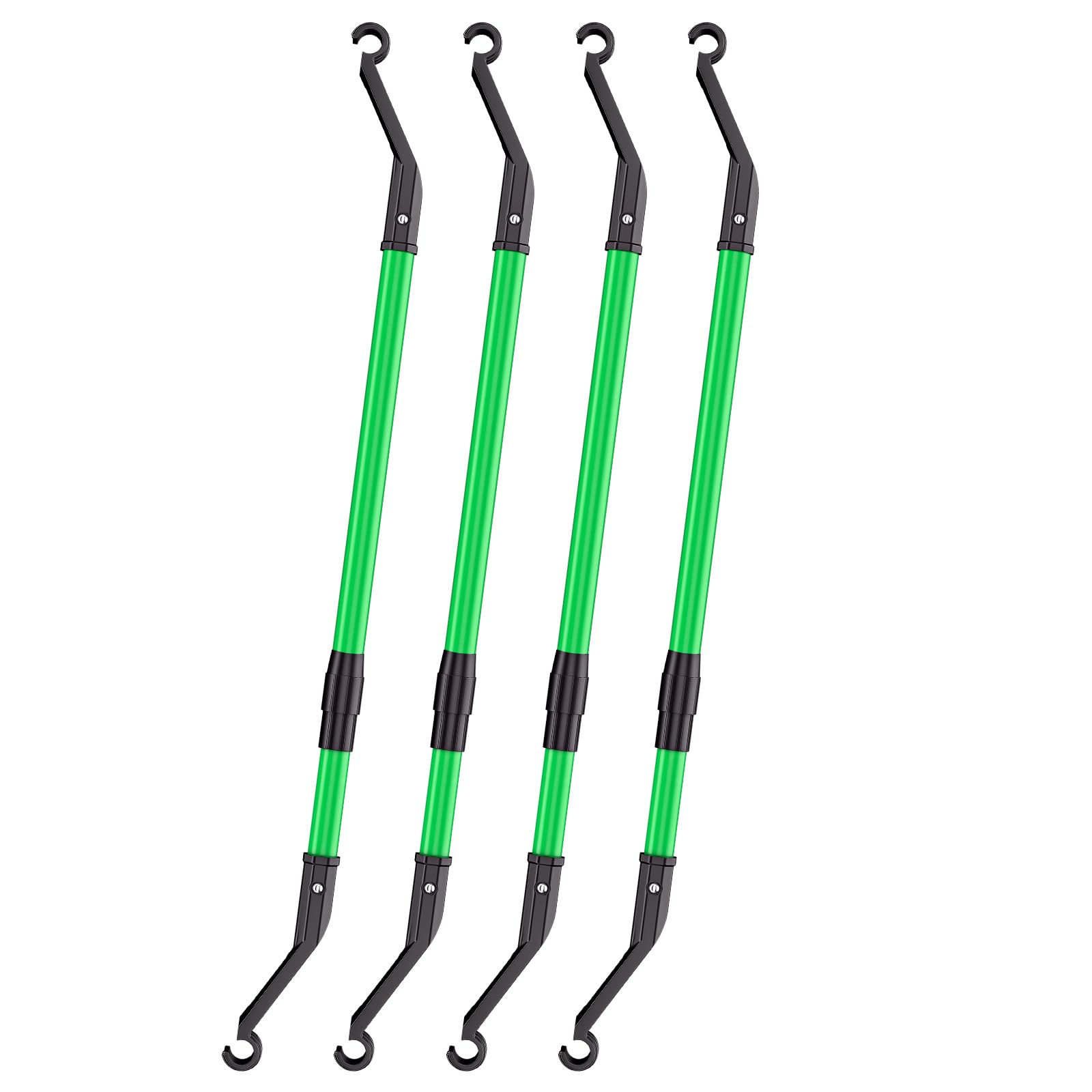 VIVOSUN High-CFM Stützstangen-Set für Growzelt, Heavy-Duty Querstreben, 60–90 cm verstellbar, hohe Tragkraft für 60×60, 70×70, 80×80 und 90×90 cm Zelte, 4er-Set