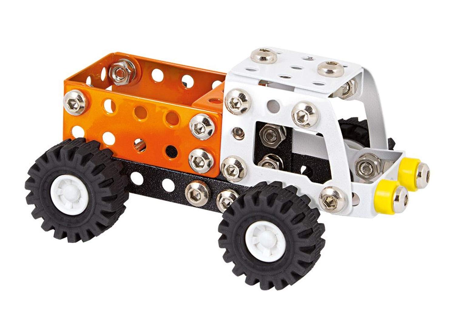 A Alexander 1608 Constructor Expert Pickup Van Metal Construction Kit, 96 Pieces Metal Construction Kit, Metal Kit with Truck, Tools and Plastic Elements, Construction Toy for Children from 8 Years