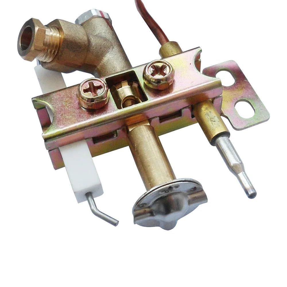Quemador piloto de freidora gas con cable piezoeléctrico 900 mm y conjunto rosca M9x1 para termopar estufa rango comercial