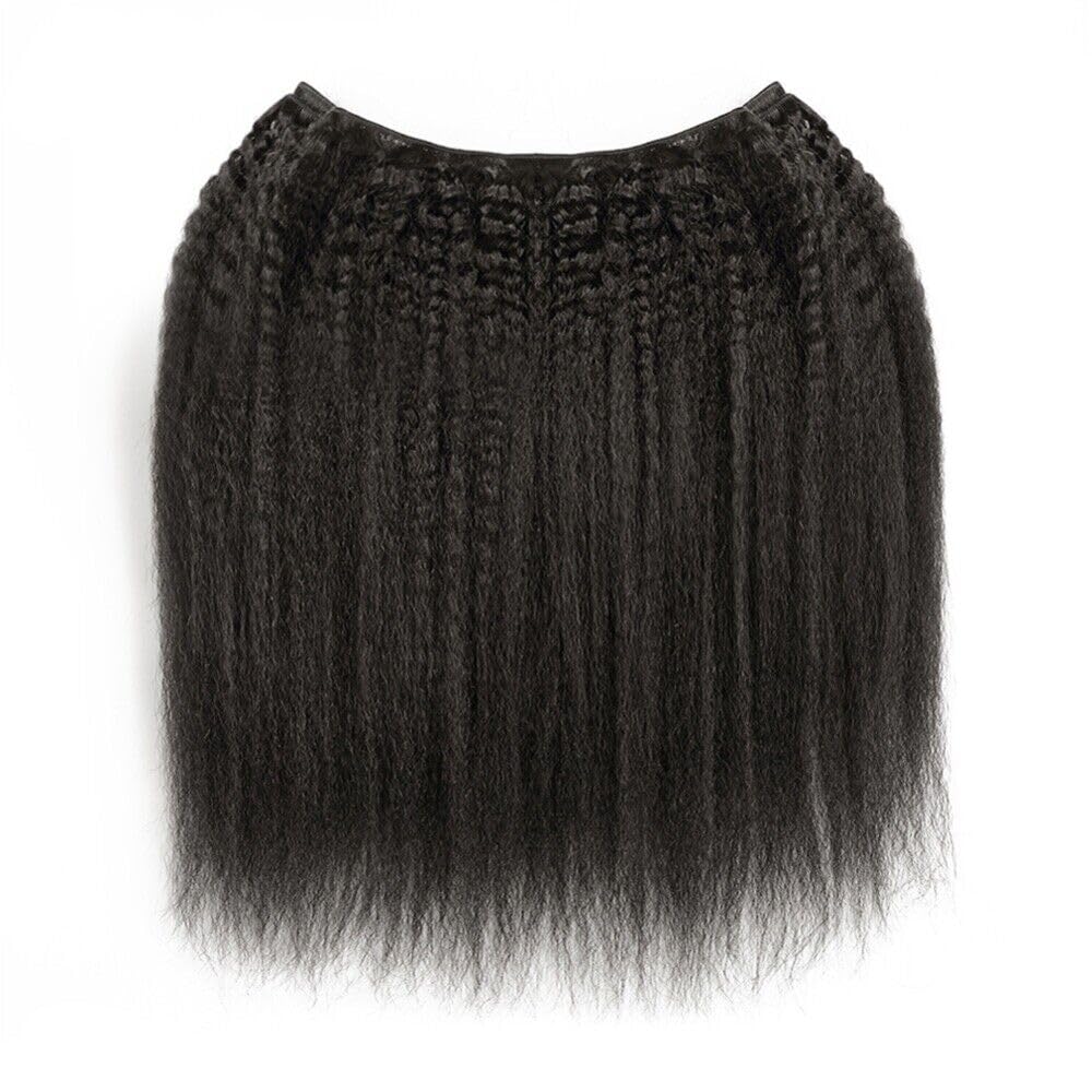 Cabello Natural Humano pelo humano natural brasileña yaki cabello humano Color negro natural natural kinky straight Human hair Bundles for women Total 300g 18 18 18 pulgadas