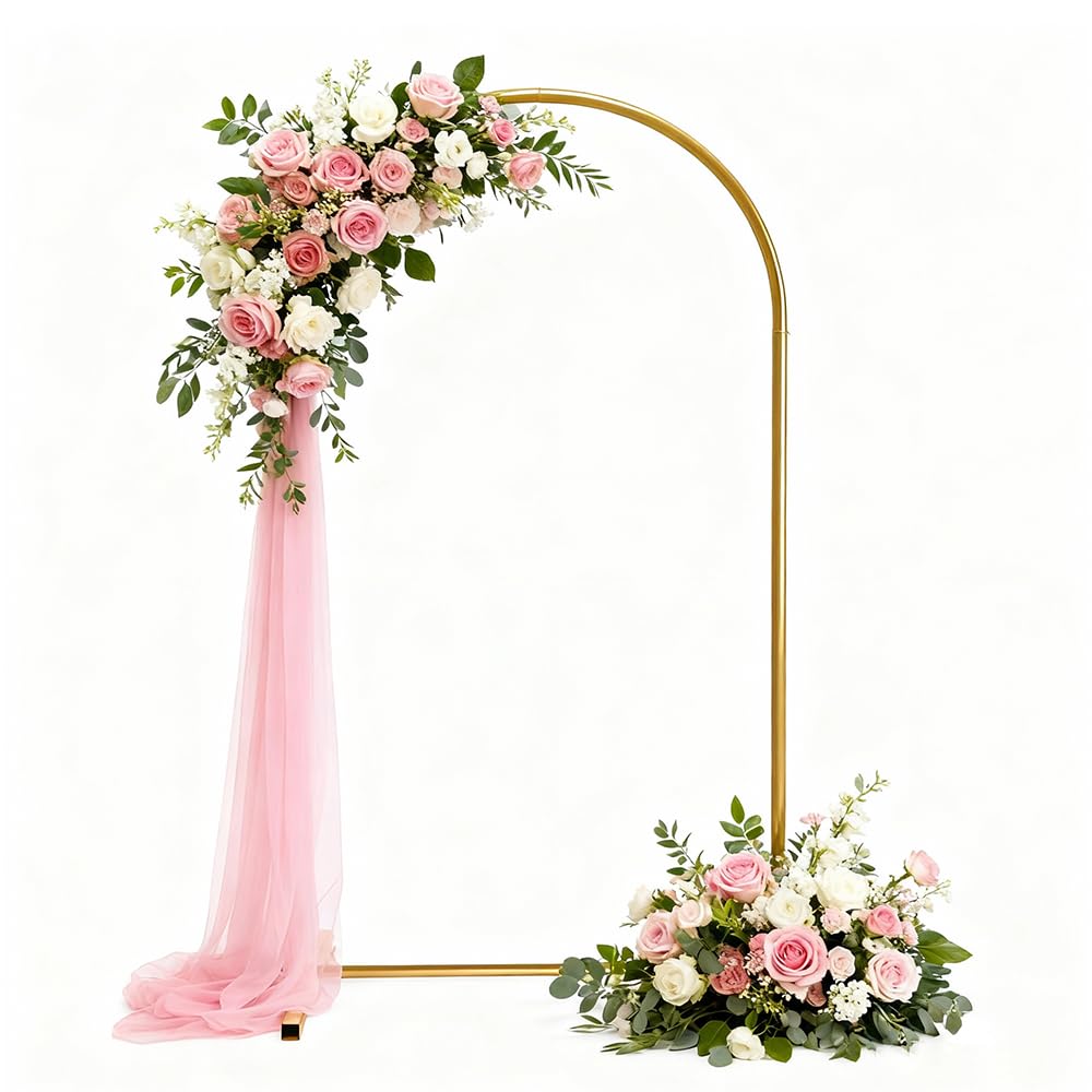 Arche Mariage, 1 × 2 m Arche Jardin, Arche en Métal, Arche Anniversaire, Mariage Arches, Décoration pour Mariages, Anniversaire, Fête