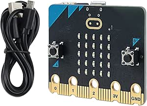 Freenove BBC Micro:bit V2 Development Board, Blocks and Python Code, Detailed Tutorial, Example Projects