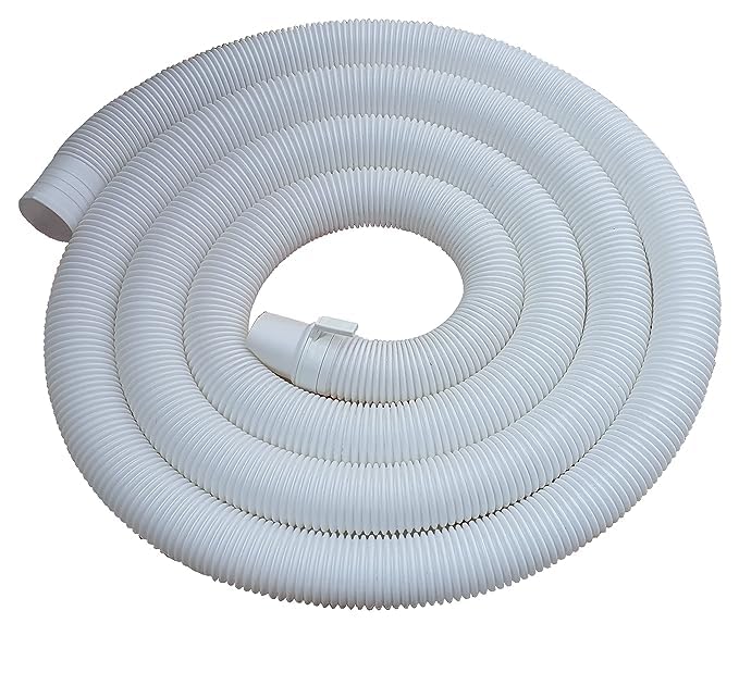 Morena 1 Meter Washing Machine Outlet Pipe Corrugated Plastic Outlet/Drain/Extension Hose Suitable for All Fully/Semi Automatic Washing Machines Outlet - White (Pack Of 1) (B0CVX1ZJGP) Amazon Price History, Amazon Price Tracker