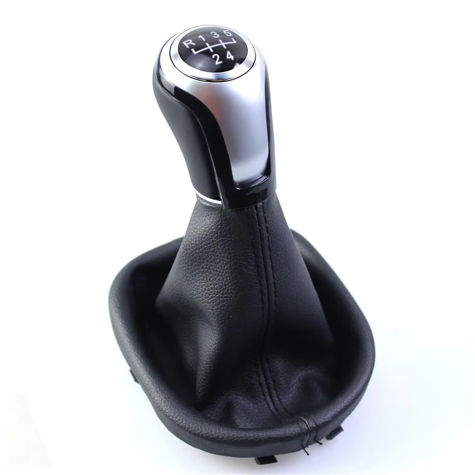 CPDDNGZMKK Gear Shift Knob Lever for Touran 2003-2010 for II MK2 2004-2009 New Gear Shift Knob MT 5/6 Speed with Gaiter Boot Cover
