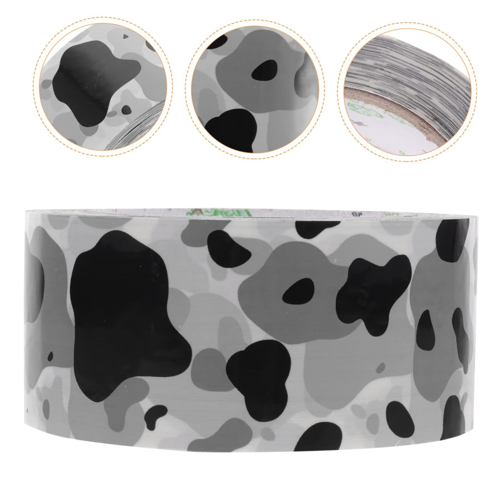 Gadpiparty 5 Nastro Adesivo Decorativo per Confezioni con Latte Nastro per Ufficio e Casa Resistente e Facile Utilizzare per Scuola e Imballaggi Cartoni