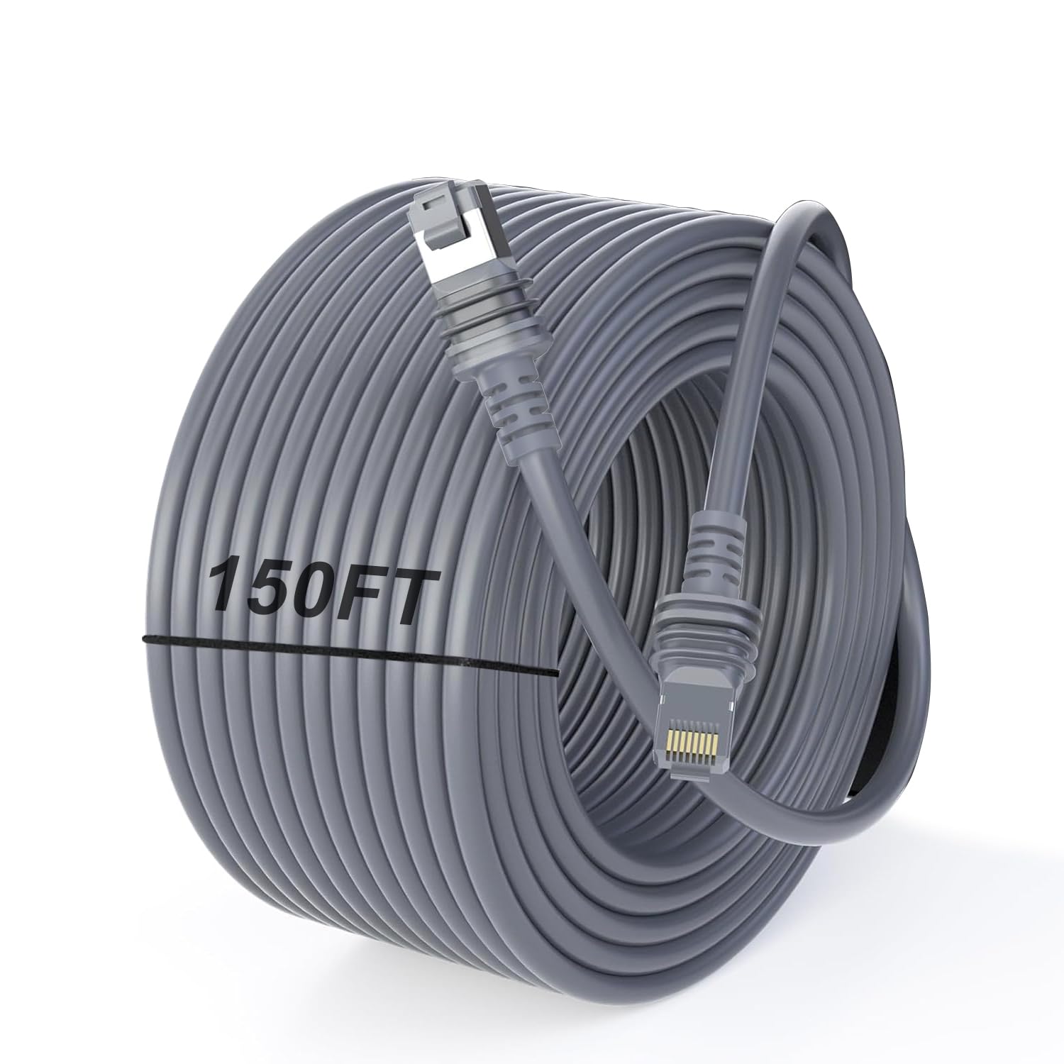 Starlink Cable, 150FT/46M Starlink Gen 3 Cable for Replacement Starlink Cable Routing Kit, Waterproof Starlink Mini/Extension/Ethernet Cable Accessories (Gray)