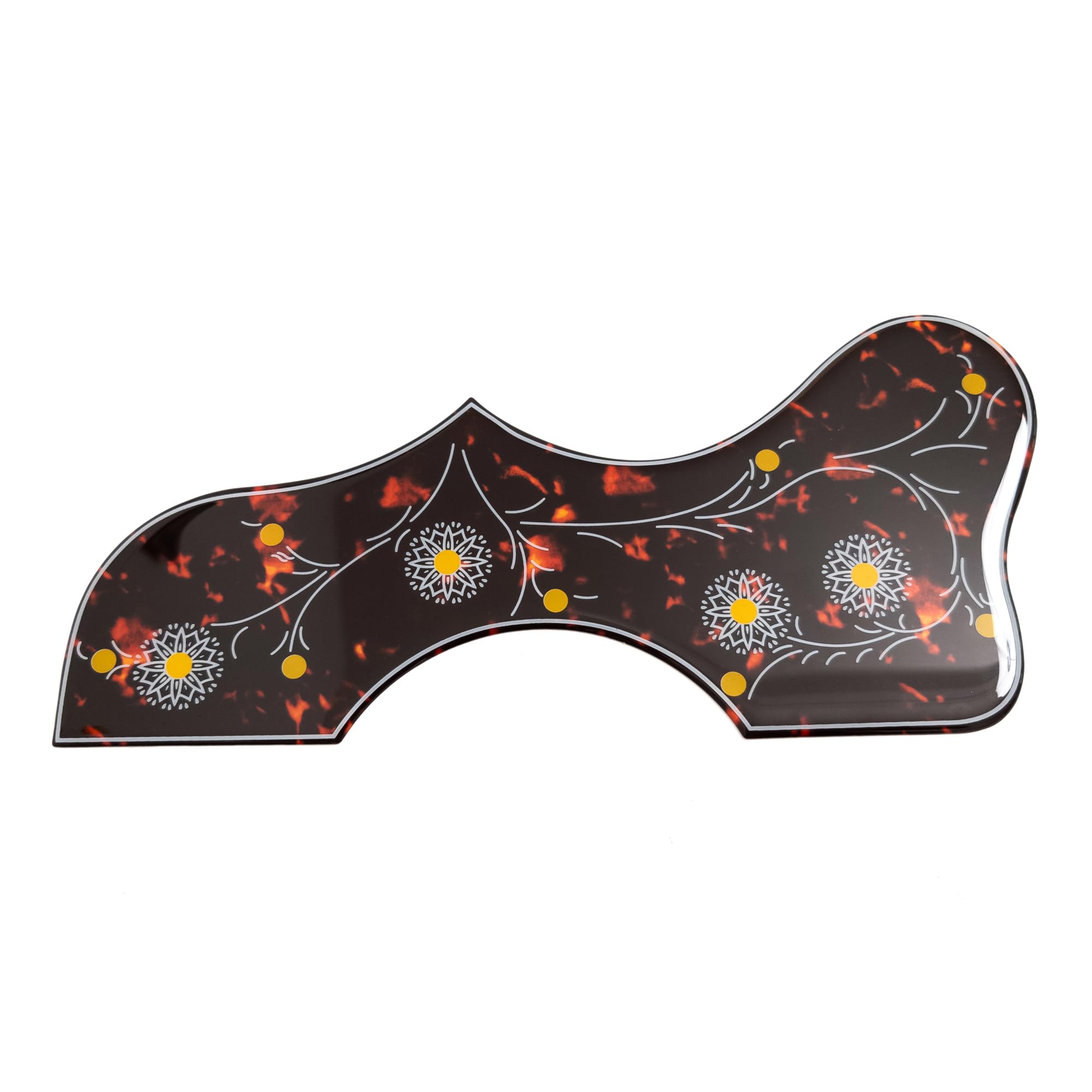 Akustikgitarren-Schlagbrett, für Gibson J-200 SJ-200, 2 mm dicke Kratzplatte, selbstklebender Gitarrenplektrum, universelle Passform für 104-106 cm Akustikgitarre (G-Stil)