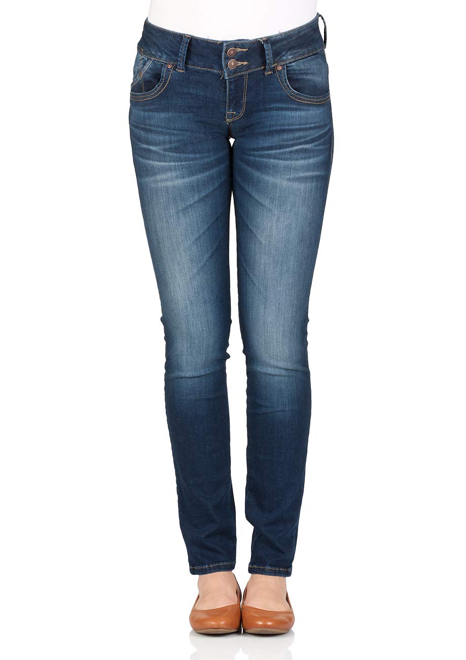 LTB Damen Jeans Molly M Super Slim Fit - Blau - Juana Wash W24-W34 Stretch