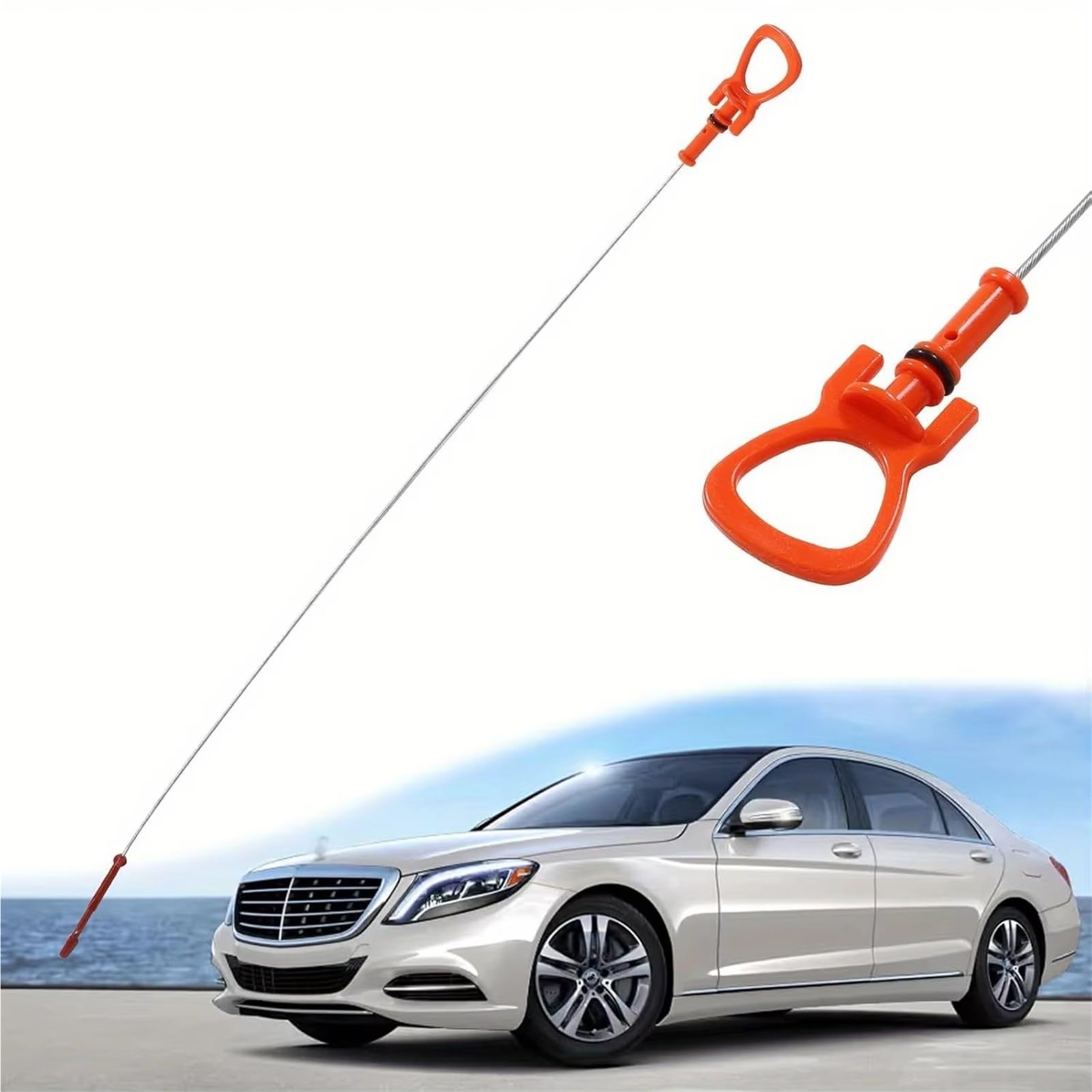 Motore e Trasmissione compatibili con Mercedes-Benz ML350 2003 2004 2005 Asta di Livello Olio Motore di Ricambio Indicatore Livello Olio Asta di Livello
