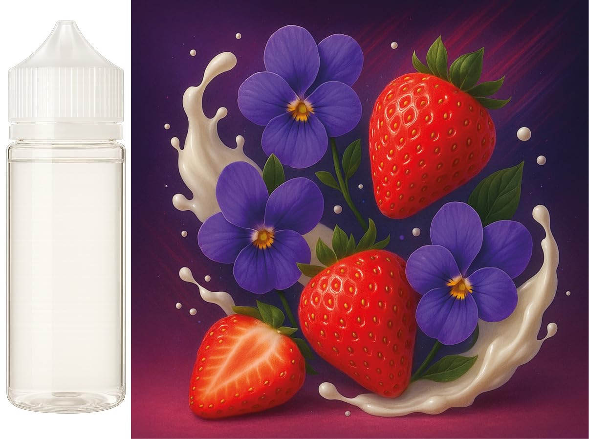Blush Berry Cream - violette fraise crème arôme concentré - Vegan - Sasami - 100 ml