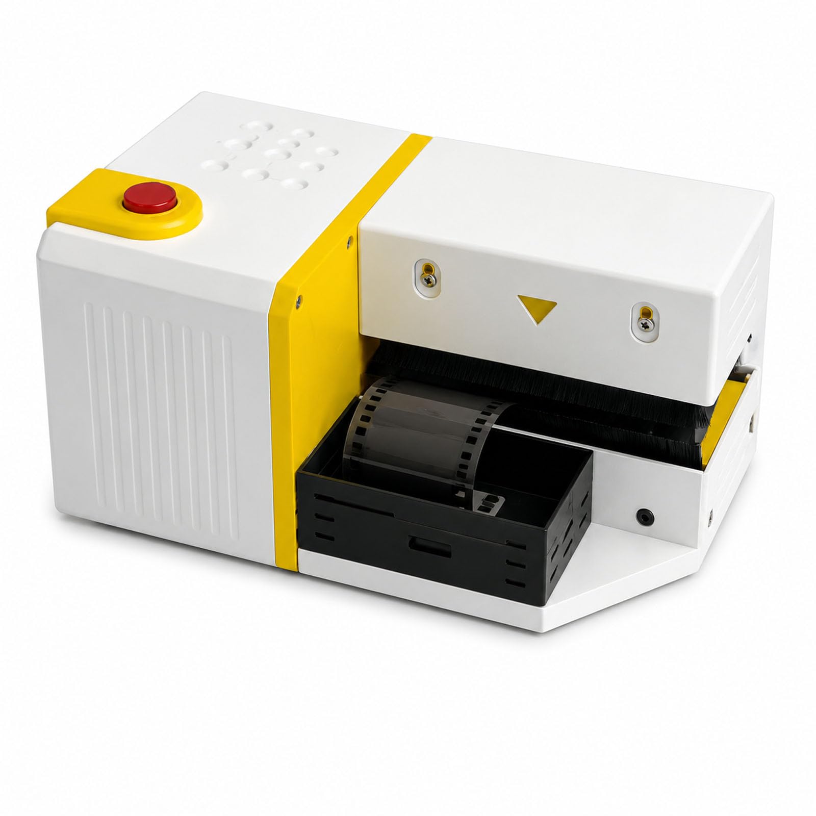 Removedor De Polvo Antiestático para Películas 135/120, Cepillo Limpiador con Ventilador Y Filtro, Recargable Tipo-C Cerdas Suaves para Cuarto Oscuro Y Estudio Fotográfico