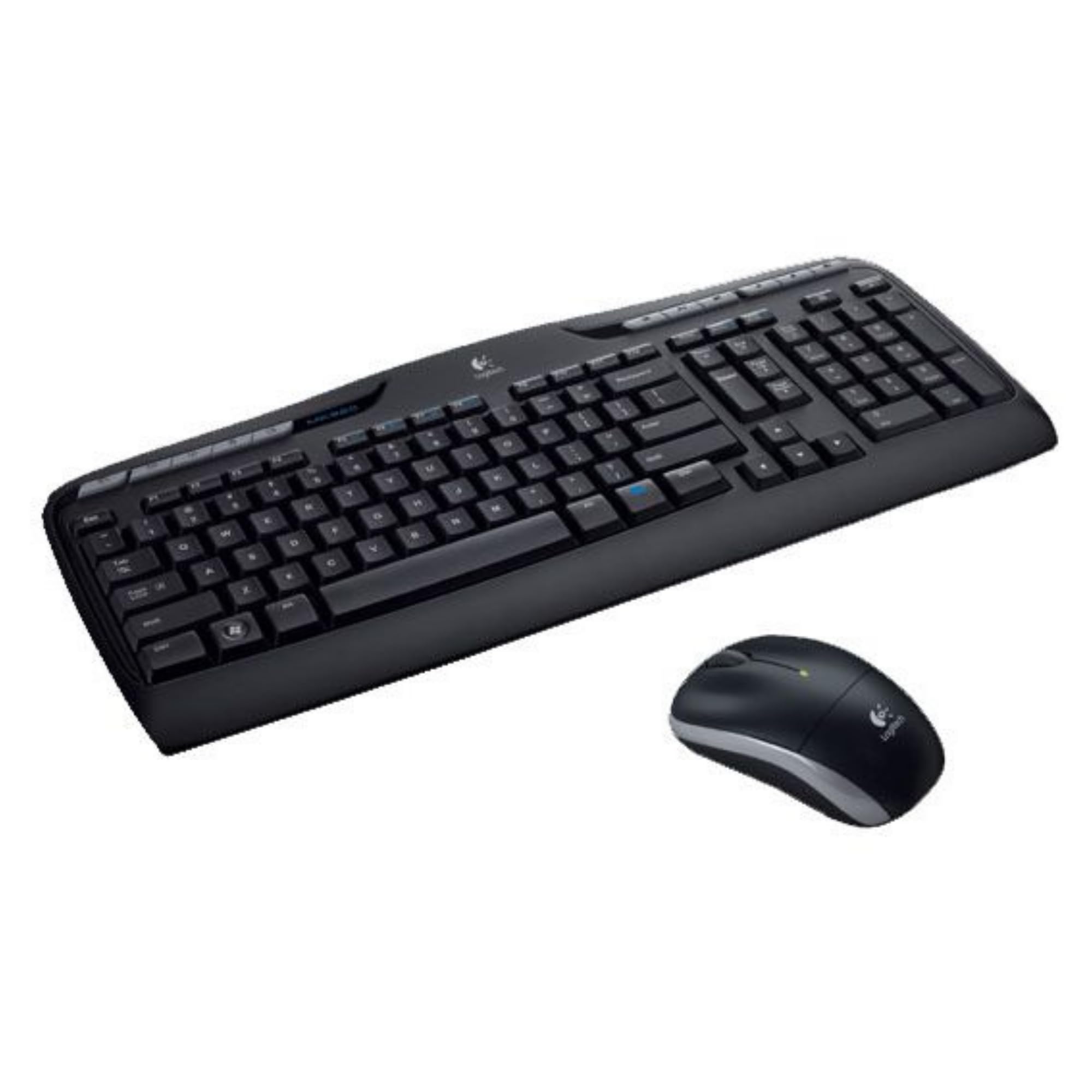 Logitech MK330 bezprzewodowy zestaw myszki do klawiatury, połączenie 2,4 GHz przez odbiornik USB Unifying, 4 programowalne klawisze G, czas pracy baterii od 12 do 24 miesięcy, PC/laptop, układ