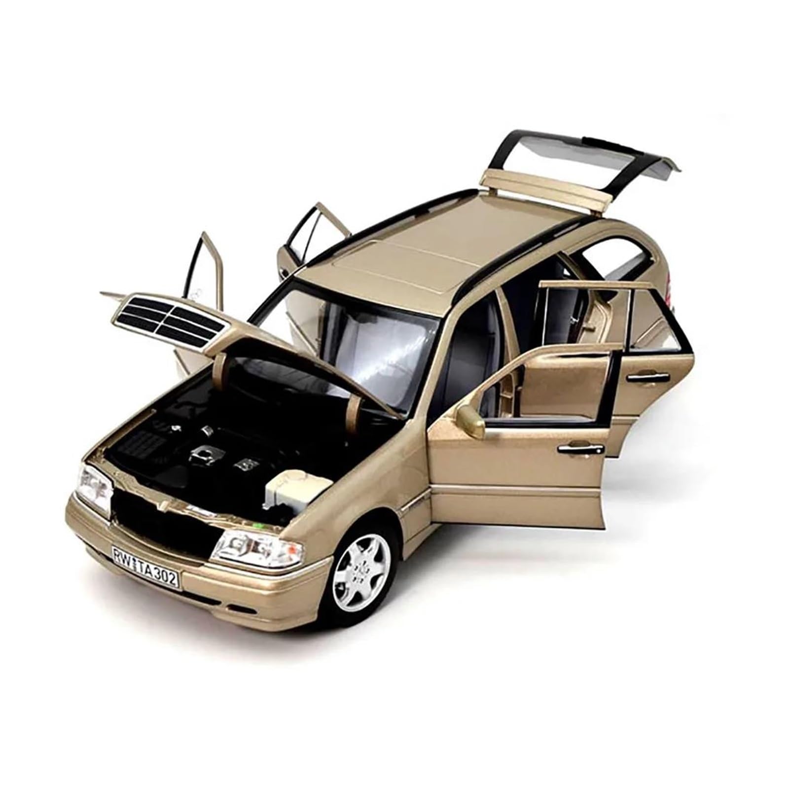 Metallo Scala Replica 1 18 Per BNEZ CLASS CT 1997 Modello Di Auto Da Stazione Simulata Ornamenti Decorativi Statici Souvenir Hobby Veicoli Giochi Set