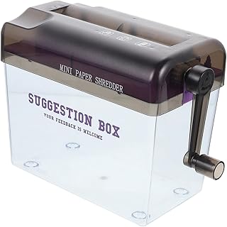 NUOBESTY 3Pcs Triturador De Arquivos Triturador De Mesa Triturador De Mesa Ferramentas Domésticas Triturador De Papel Portátil Ferramenta De Corte De Papel Triturador De Papelão Triturador