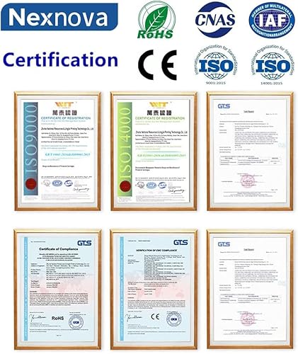 نيكس نوفا® مجموعة حبر لطابعة كانون 490 (عبوة من 4 قطع اسود وازرق سيان ارجواني ماجنتا واصفر) لطابعة GI 490 وبيكسما G3400 G2400 G1400 G4400 G1411 G2411 G4411 G4410 G3410