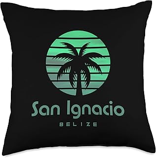 Belize San Ignacio Throw Pillow