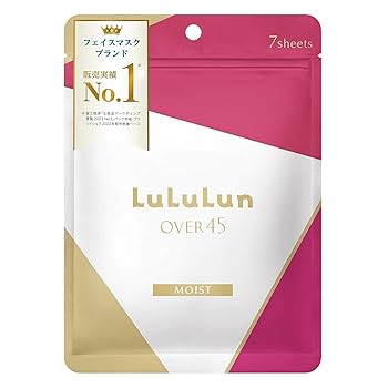 フェイスマスク ルルルン Over45 カメリアピンク 32枚入り 2FB x3 ルルルンOVER45 カメリアピンク（モイスト） - フェイスマスク