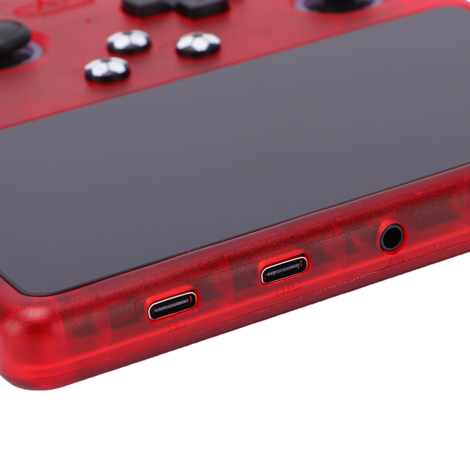 Wakects Console di Gioco Portatile, Console di Gioco retrò con Schermo HD da 6 Pollici, Doppi Joystick RGB, Memoria da 128 GB, Batteria da 6000 MAh, Dispositivo di Portatile per Viaggi e in Famiglia
