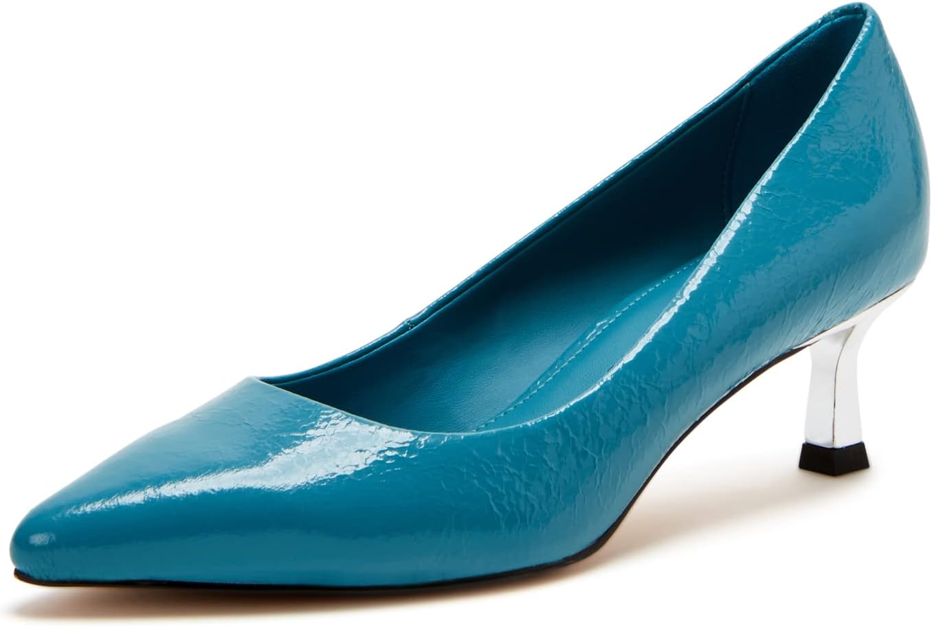 Katy Perry Women's The Golden Pump, Deep Blue, 5
