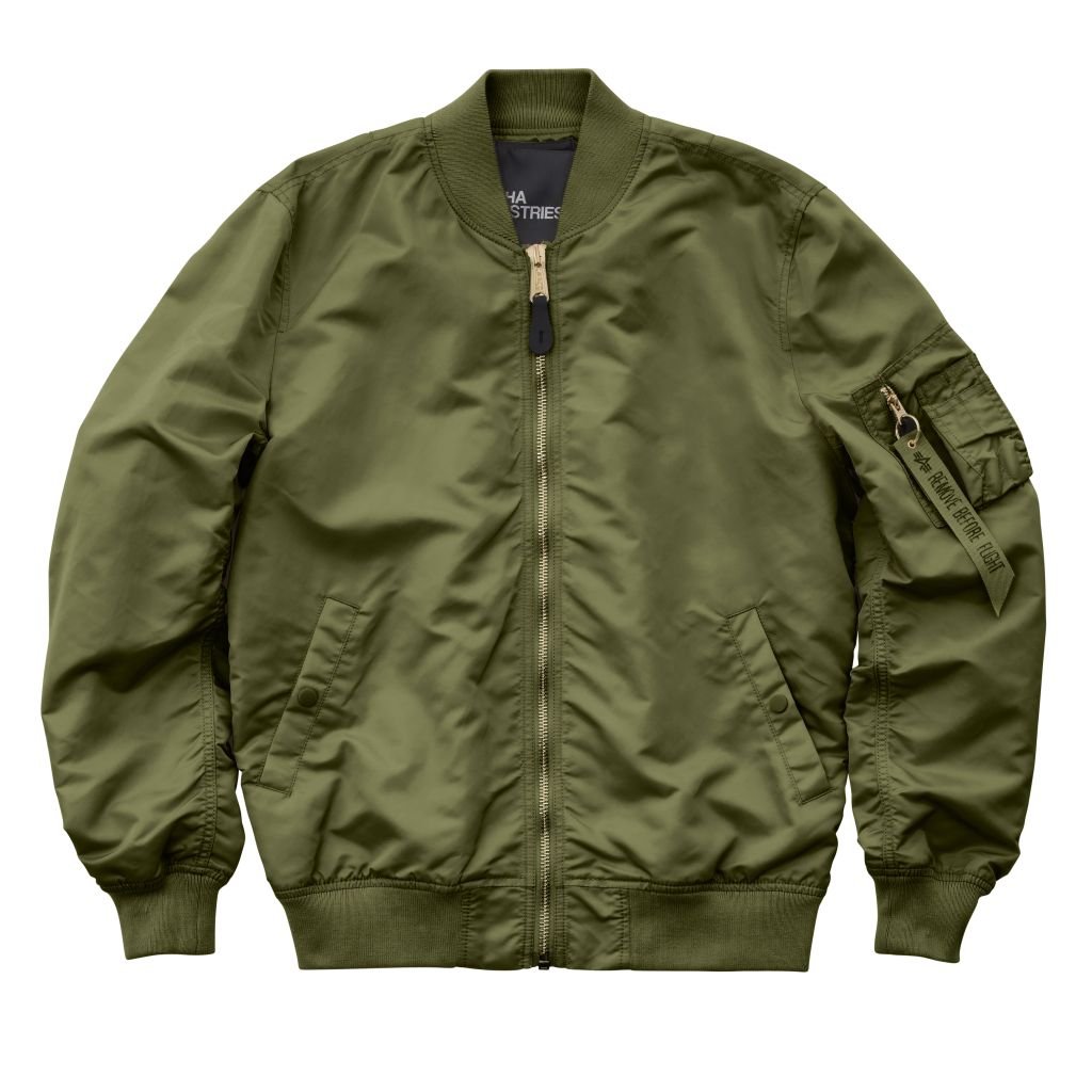 ALPHA INDUSTRIES MA-1 VF LW Bomberjacke für Herren Dark Green