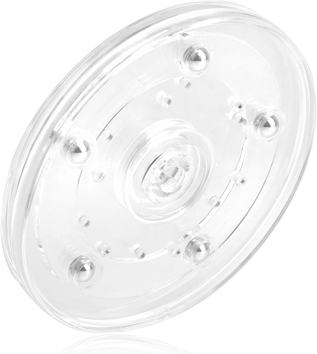 4 Inch Turntable Acrylic Mini Turntable Organizer, Cookie