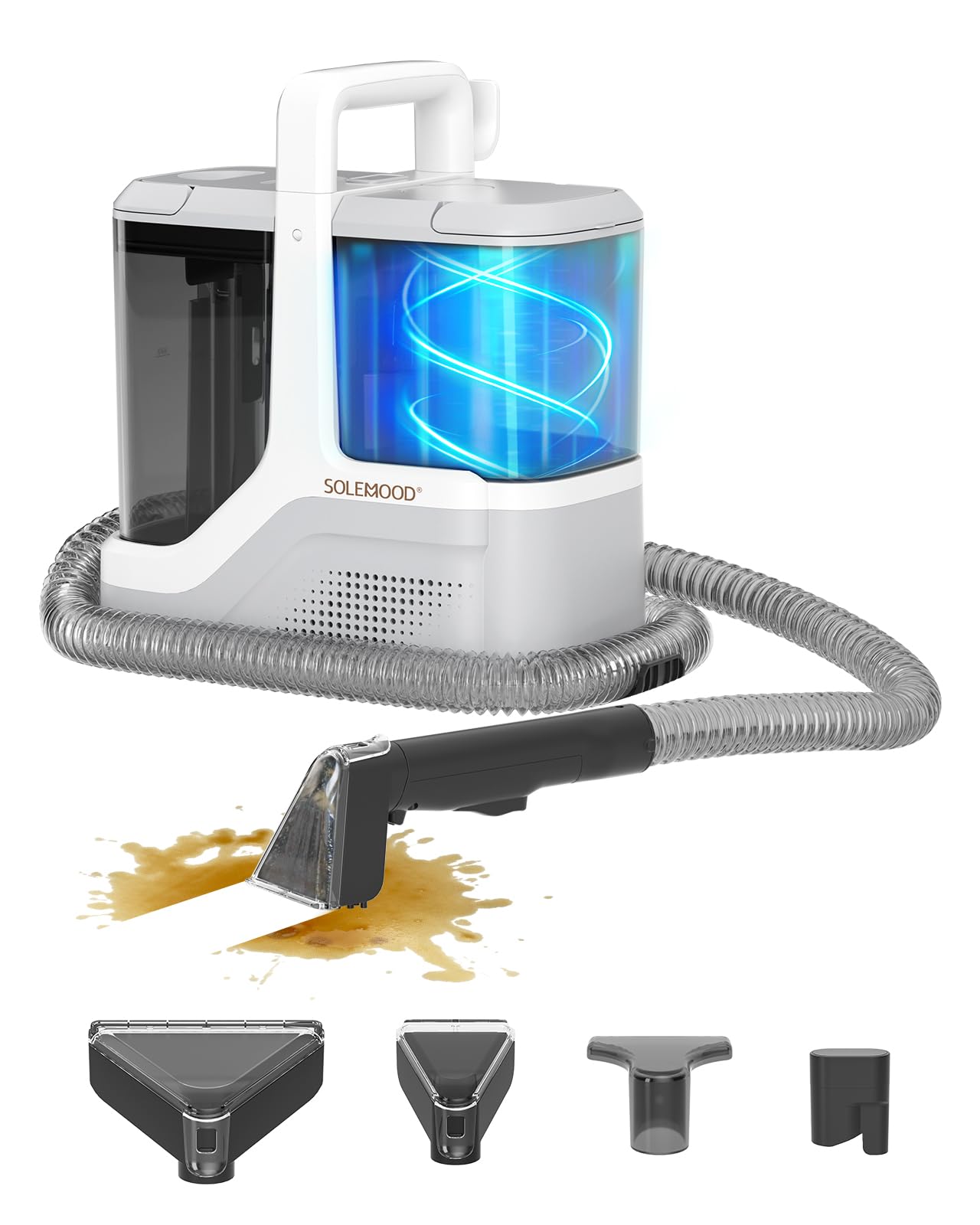 Amazon.co.jp: 【4つ洗浄ヘッド付属×17000Pa超強吸引力カーペット 