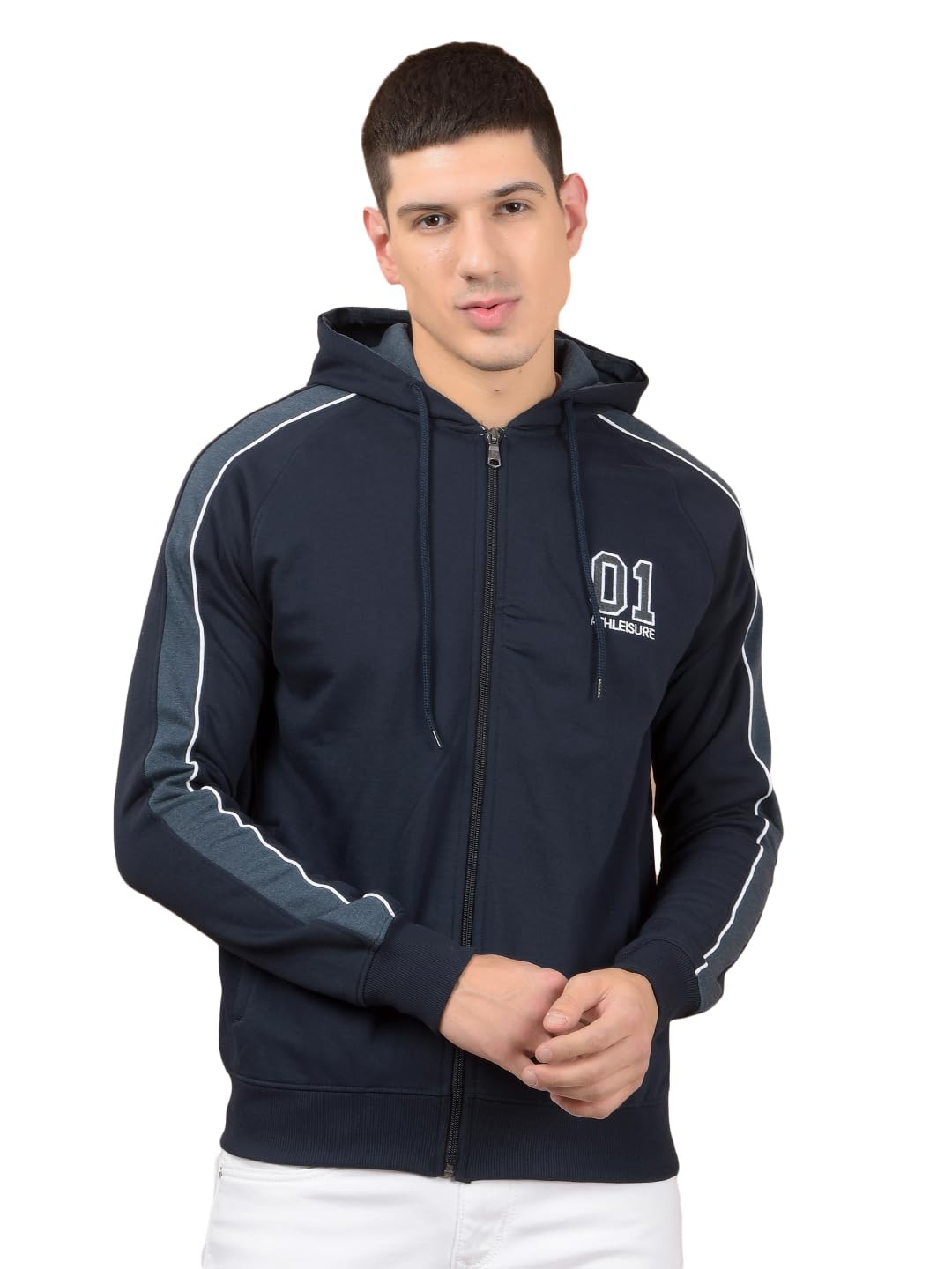 dollar Full Zip Hoodie Sweatshirt for Men | Premium Cotton Fleece, Winterwear Style, Comfortable & Warm | Pack of 1-picture-37