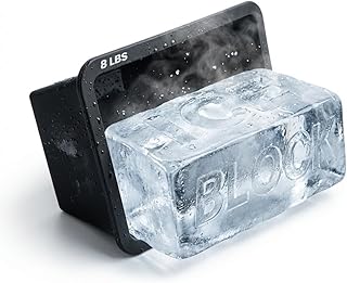 Extra Large Ice Block Mold – 8 lbs Silicone Ice Brick Maker for Ice Bath & Cold Plunge – Giant Cube for Recovery, Muscle Relief & Coolers, Dishwasher Safe (Single Mold)