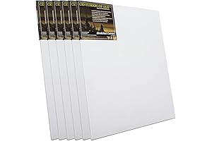 Centurion Deluxe Linen Panels for Oil Painting [Perfect Surface, Exceptional Color Retention,...