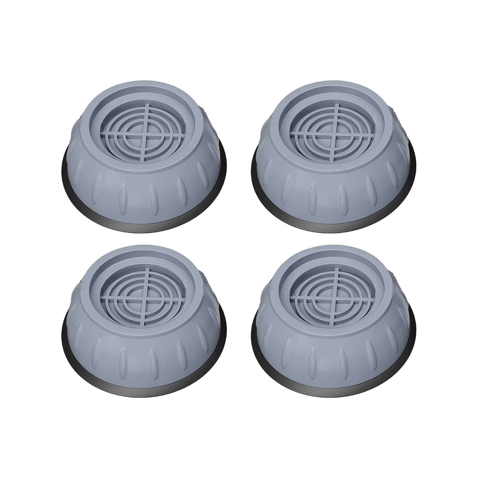 Nvoqilin B 4Pcs Washing Machine Feet Adjustable Height Washing Machine Foot Pad Stops Washer Noise Moving Feet Stabilizer Pad