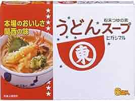 Amazon.co.jp: ヒガシマル うどんスープ 8g×6袋×4パック : 食品