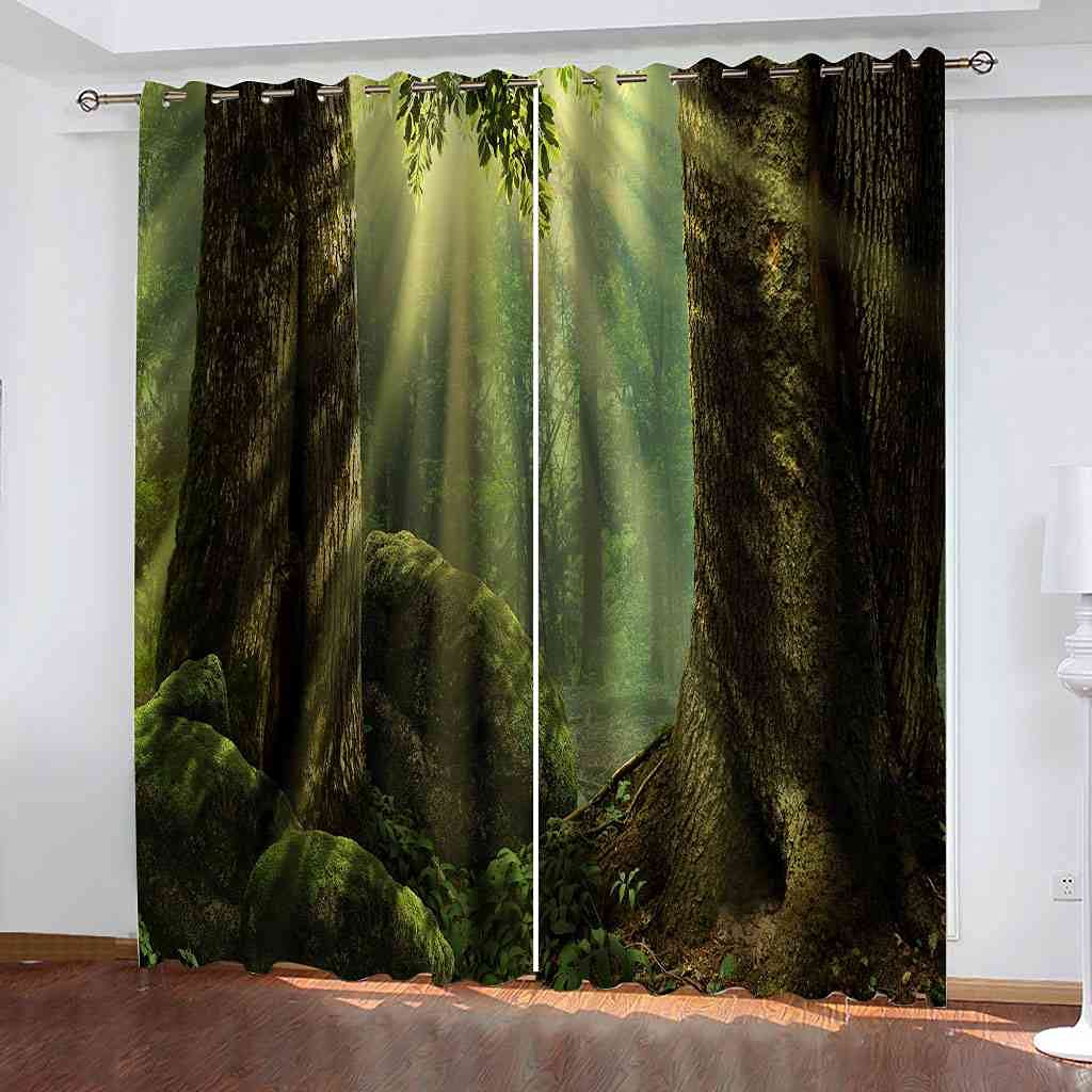 Décoration de fenêtre occultante et thermique pour chambre et salon