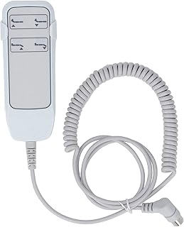 Focket Lift Chair Hand Control, 8 Pin 4 Button Up and Down Universal Recliner Hand Control with Extension Roll Line, Recliner Controller for Power Recliner, Sofa Chair, Remote Control Bed