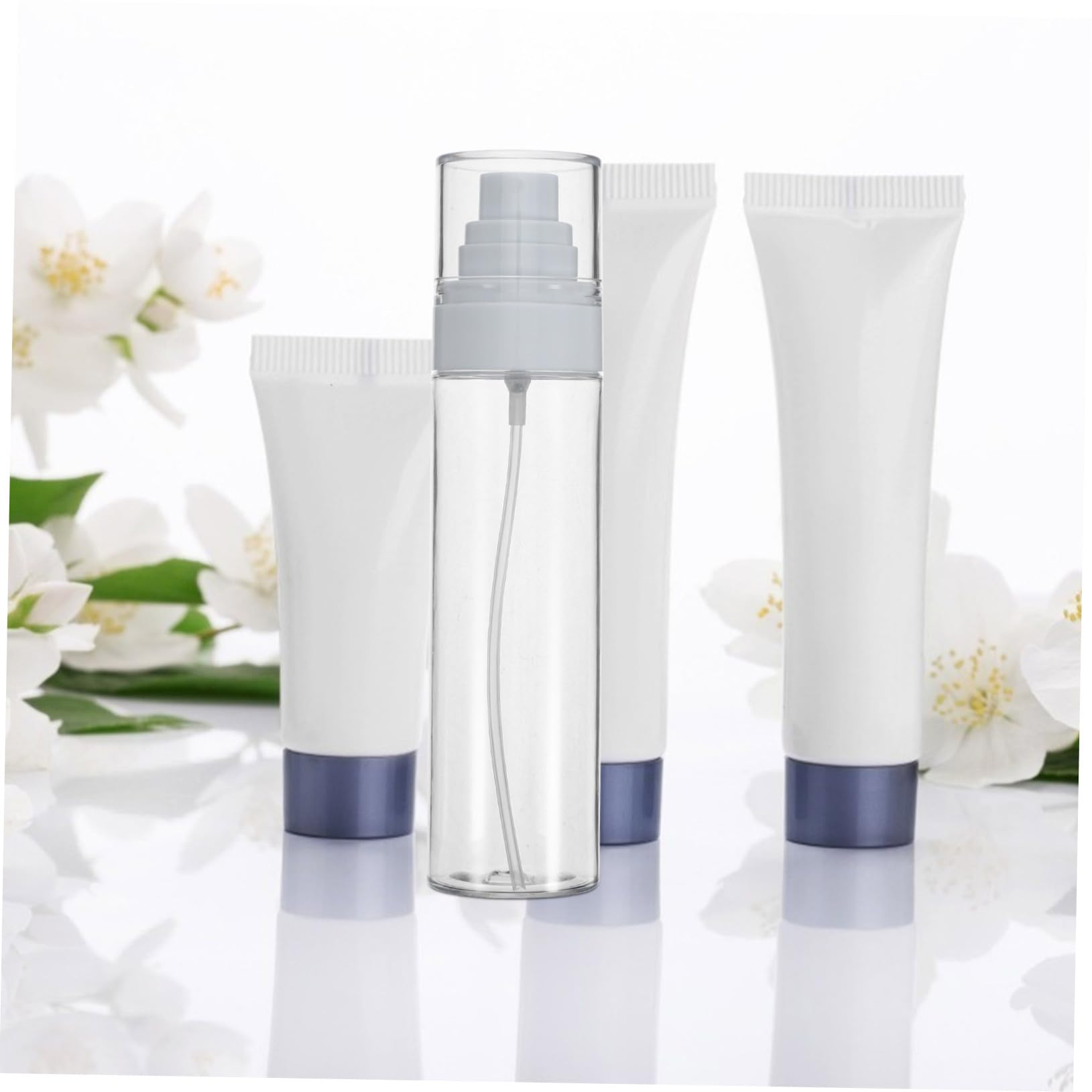 Baluue 10pezzi Spray Bottles Dispenser Per Liquidi Portatile e Ricaricabile Per Cosmetici e Profumi Design e Facile