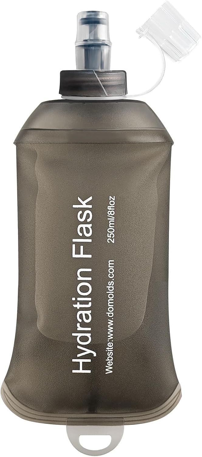 500ml Soft Flask Soft Water Bottle for Running, Hiking, Cycling and Climbing - Blue thumbnail