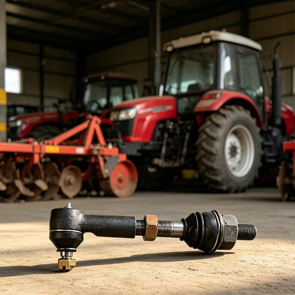 Kugelgelenk für Kubota L4508 Traktor – Ersatzteil TD030-13700 Gelenkkopf für Lenkung und Spurstange, robustes Landmaschinen Zubehör zur Reparatur, schwarz