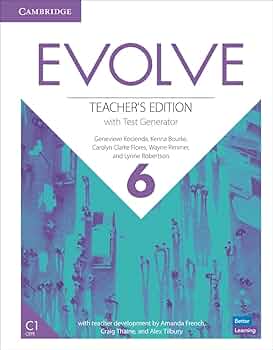 Amazon.com: Evolve Level 6 Teacher's Edition with Test