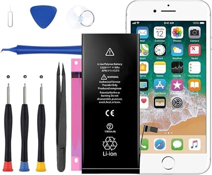 Battery for iPhone 7, Upgraded New Battery Compatible with iPhone 7 Battery A1660 A1778 A1779 with Professional Repair Tools Kit