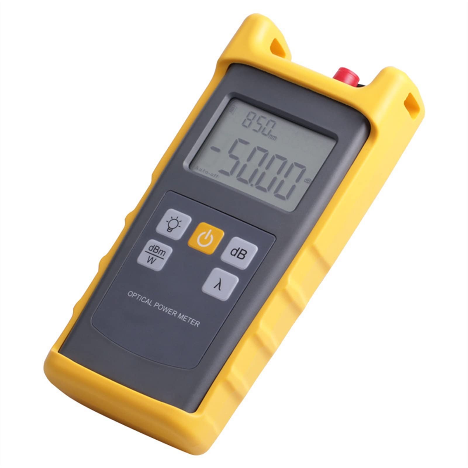 Medidor de potencia óptica multifuncional Tescador W-3218 para fibra y detección de atenuación