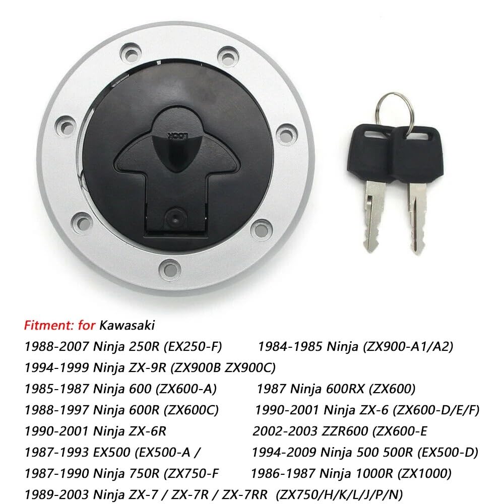 Amazon.com: Motorcycle Gas Cap Fuel Gas Tank Cap Cover Lock