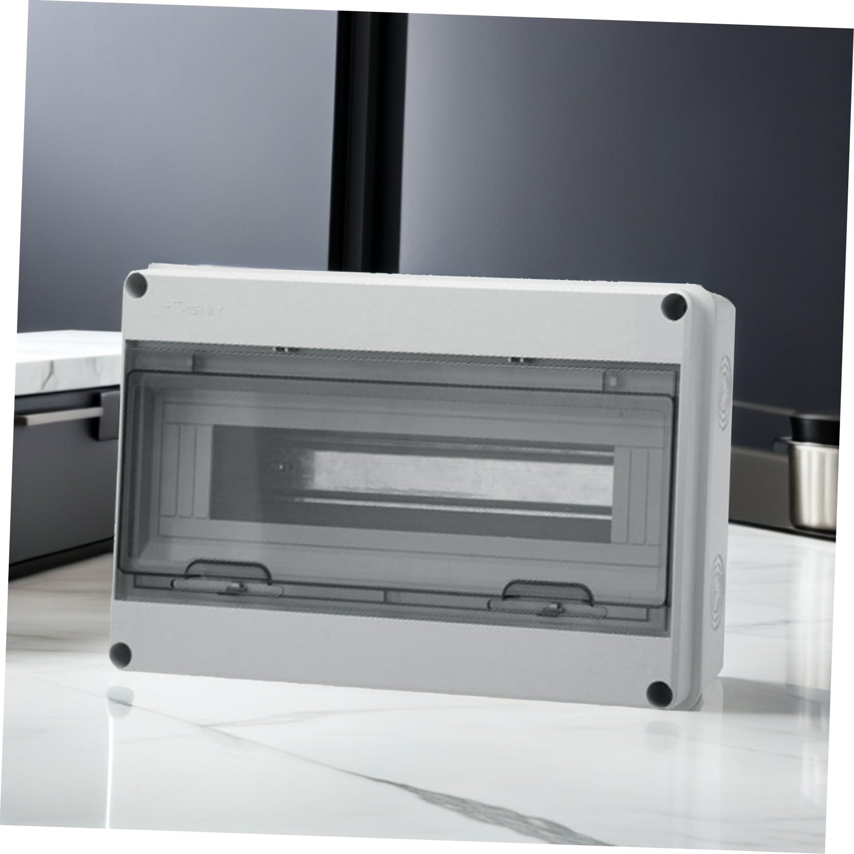 Cassetta Resistente alla Pioggia Protezione Ip65 Quadro Elettrico in Plastica Bianco 15 Circuiti Scatola di Distribuzione Pratica ed Elegante per Esterni
