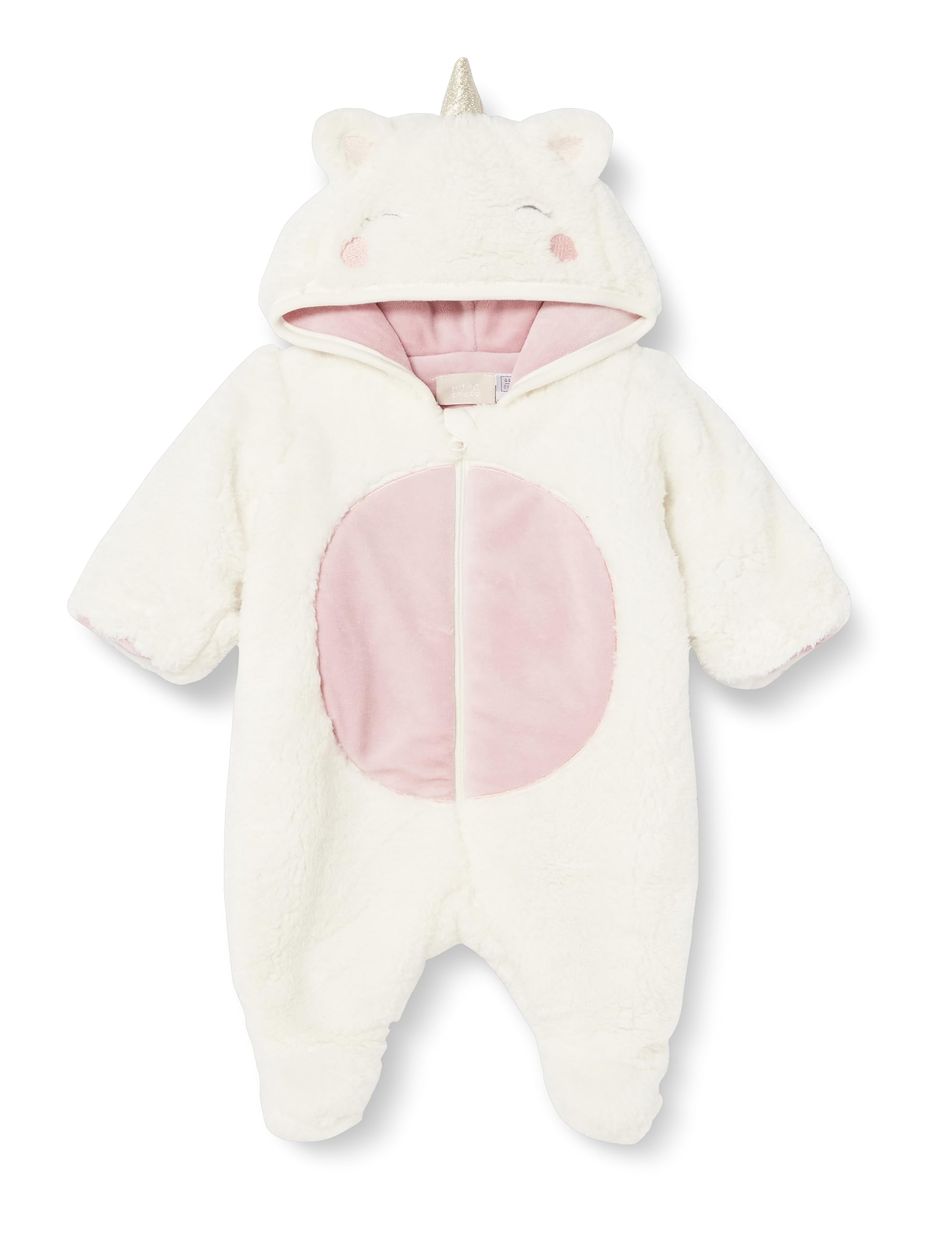 Chicco Tutina Neonato In Ciniglia - Morbida E Pratica Con Apertura Schiena E Bottoni