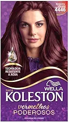 Tintura Permanente 4446 Borgonha Vibrante Unit, Koleston