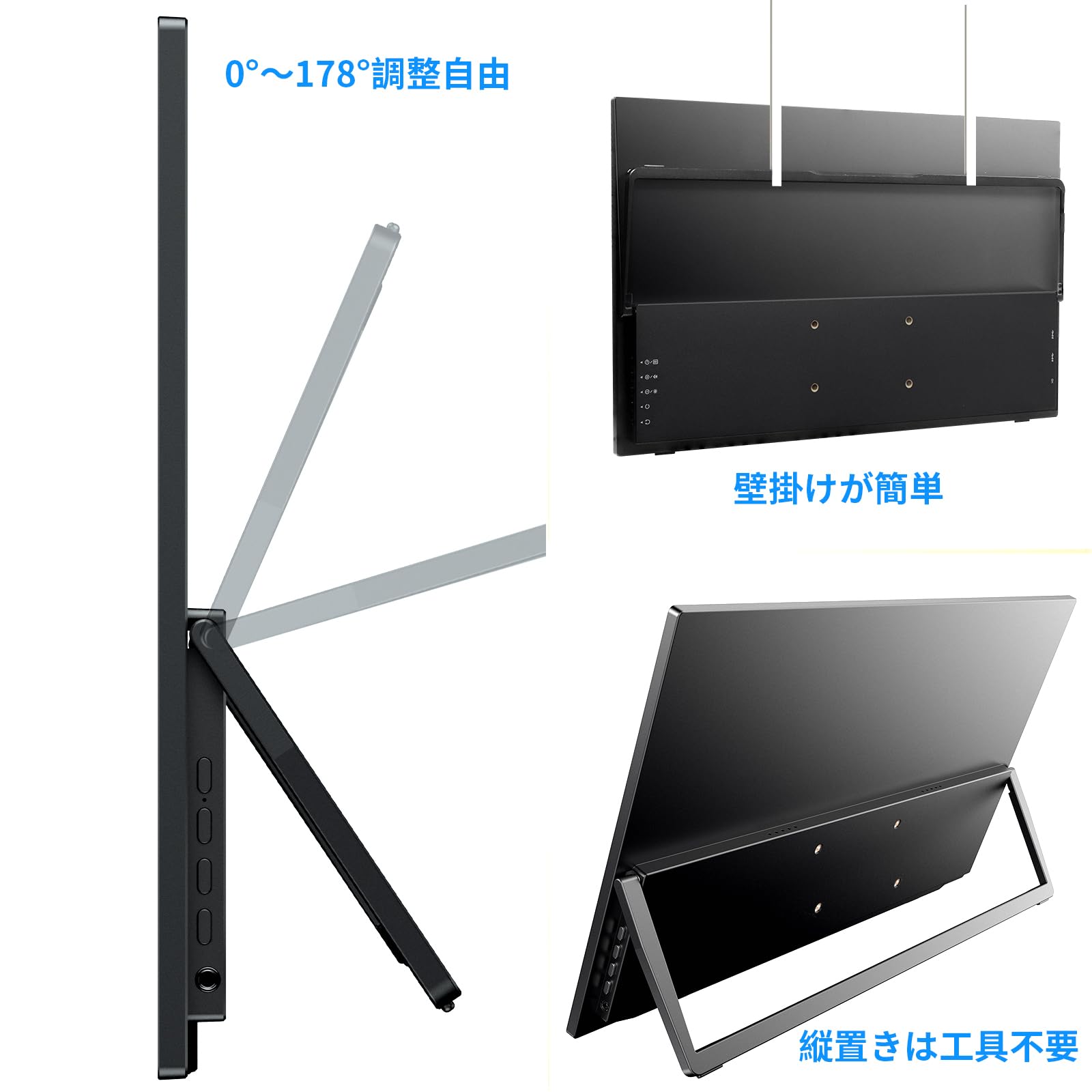 Amazon.co.jp: Acouto Zen17 モバイルモニター 17.3インチ 144Hz高速